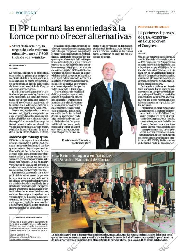 ABC MADRID 16-07-2013 página 42