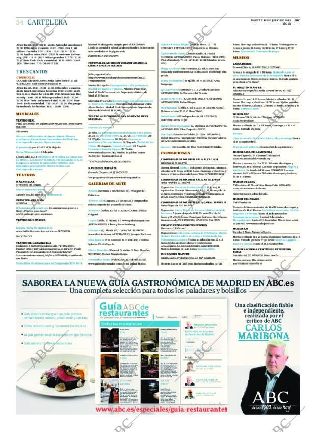 ABC MADRID 16-07-2013 página 54