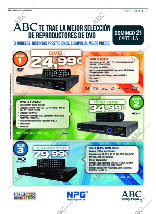 ABC MADRID 16-07-2013 página 71