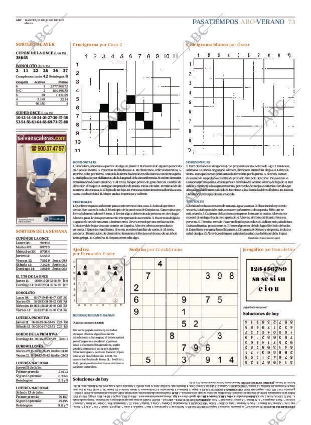 ABC MADRID 16-07-2013 página 73
