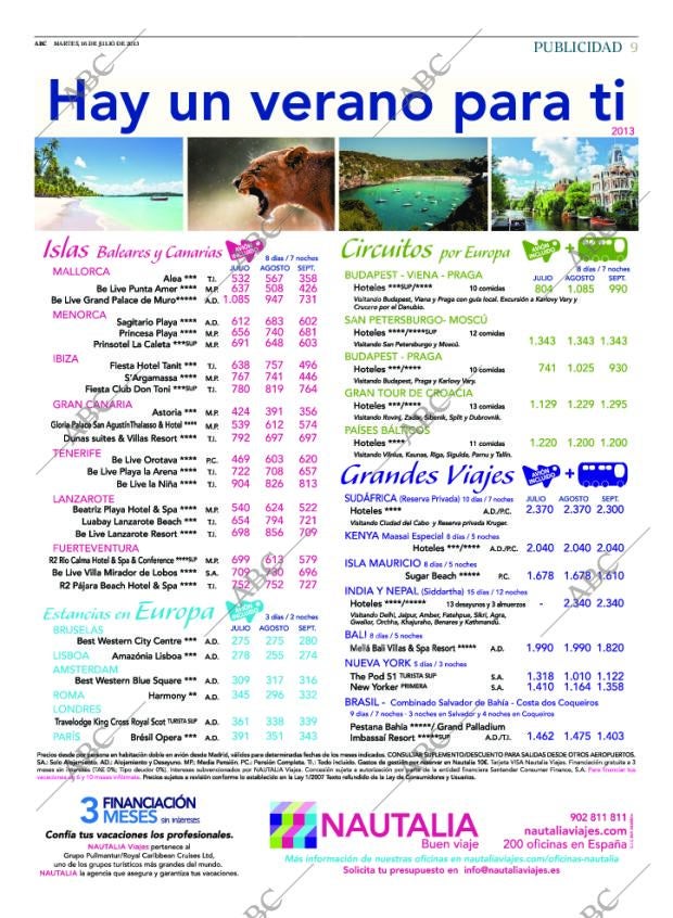 ABC MADRID 16-07-2013 página 9