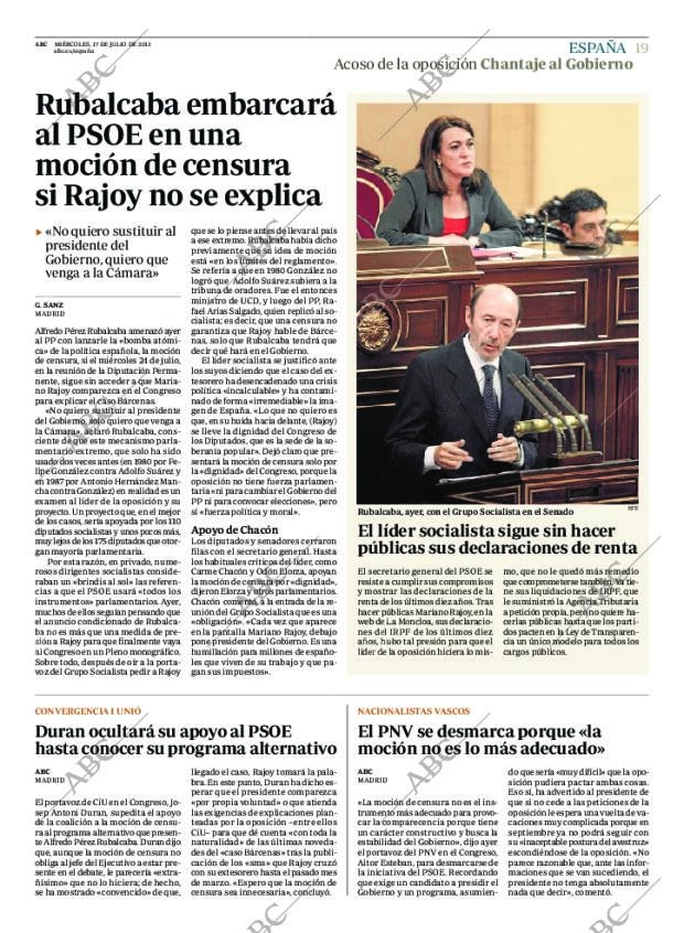 ABC MADRID 17-07-2013 página 19