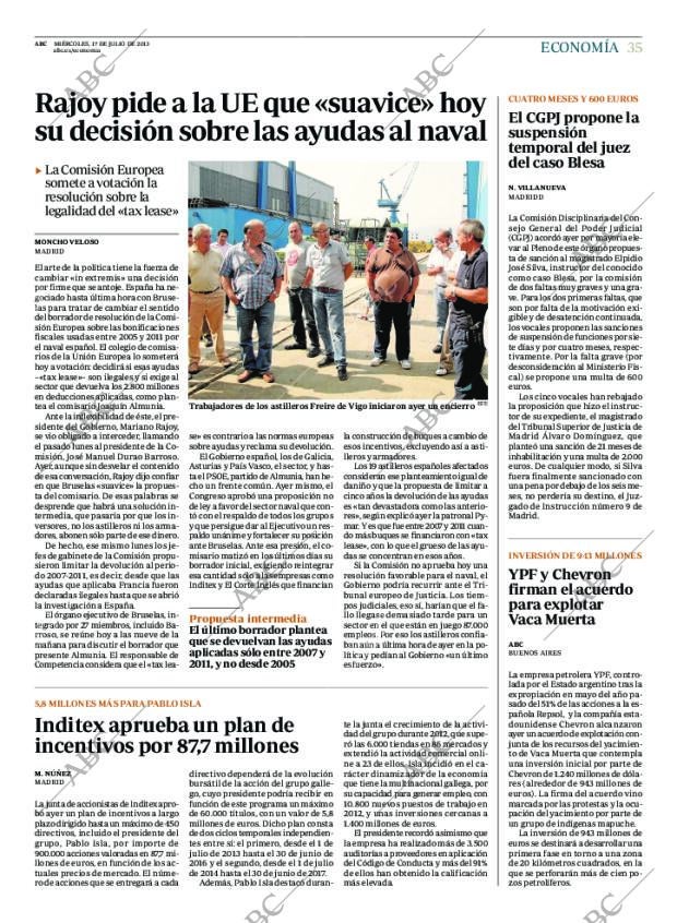 ABC MADRID 17-07-2013 página 35