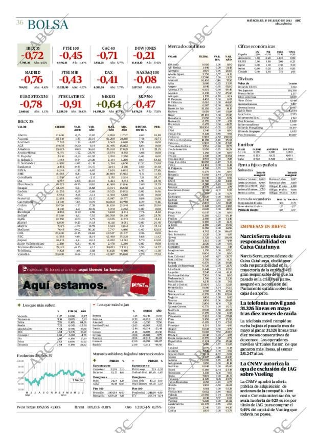 ABC MADRID 17-07-2013 página 36