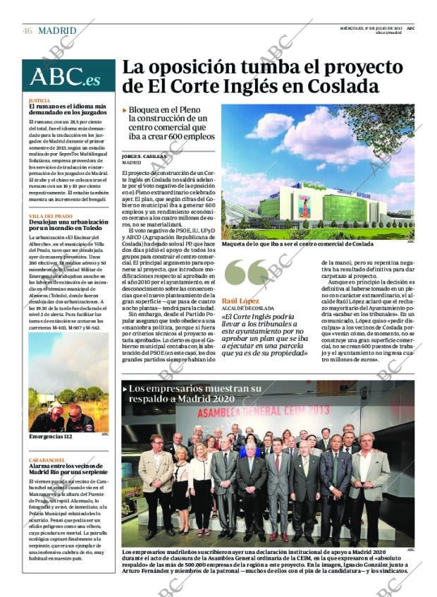 ABC MADRID 17-07-2013 página 46