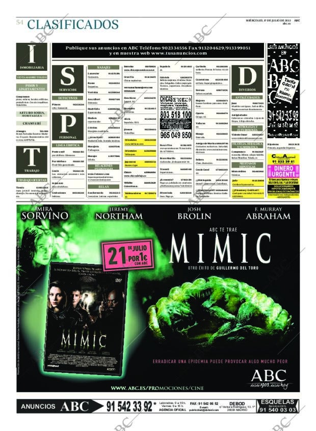 ABC MADRID 17-07-2013 página 54