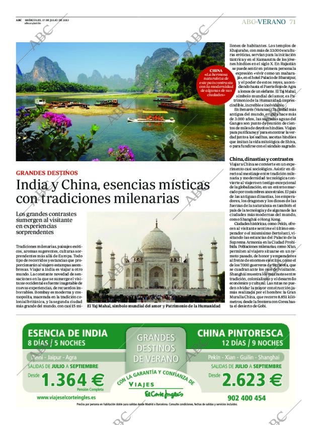 ABC MADRID 17-07-2013 página 71