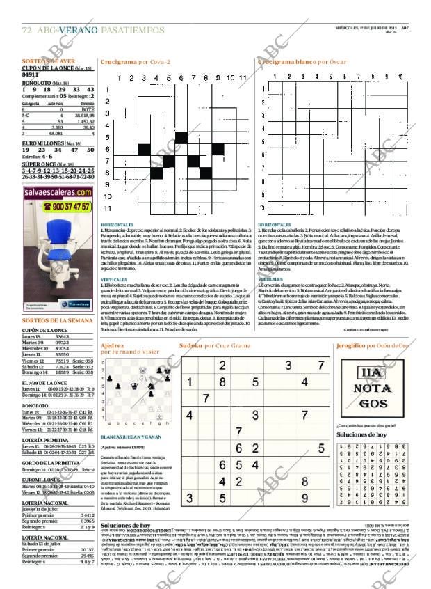 ABC MADRID 17-07-2013 página 72