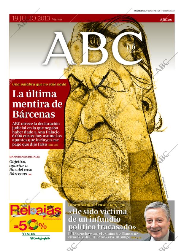 ABC MADRID 19-07-2013 página 1