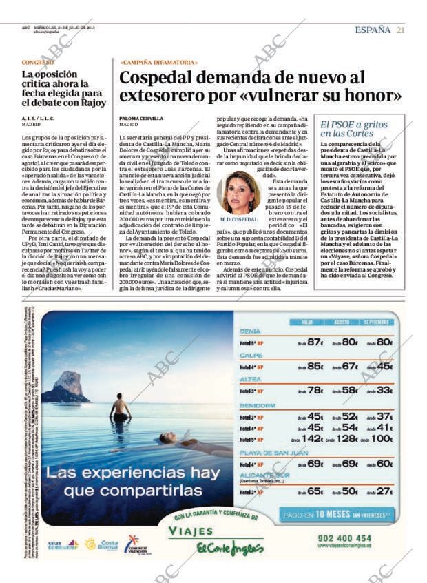 ABC MADRID 24-07-2013 página 21