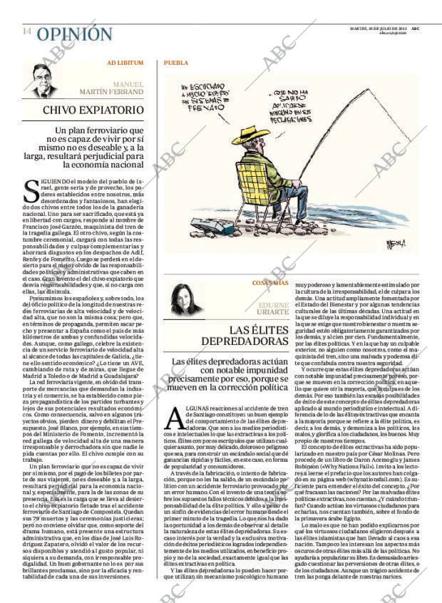 ABC MADRID 30-07-2013 página 14