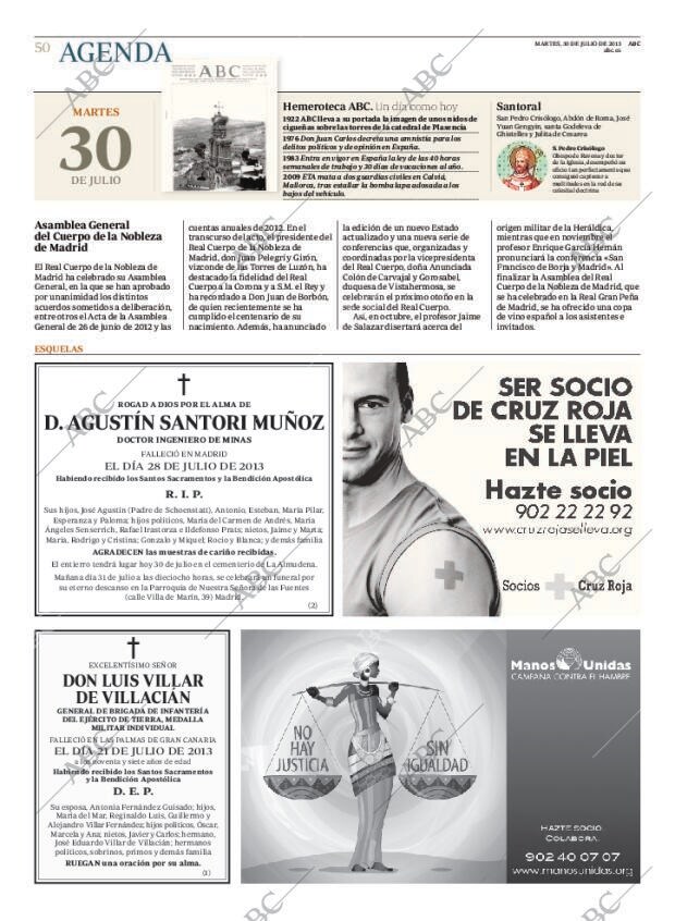 ABC MADRID 30-07-2013 página 50