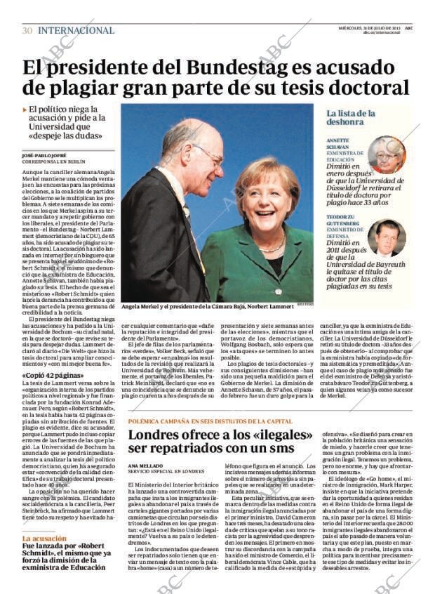 ABC MADRID 31-07-2013 página 30