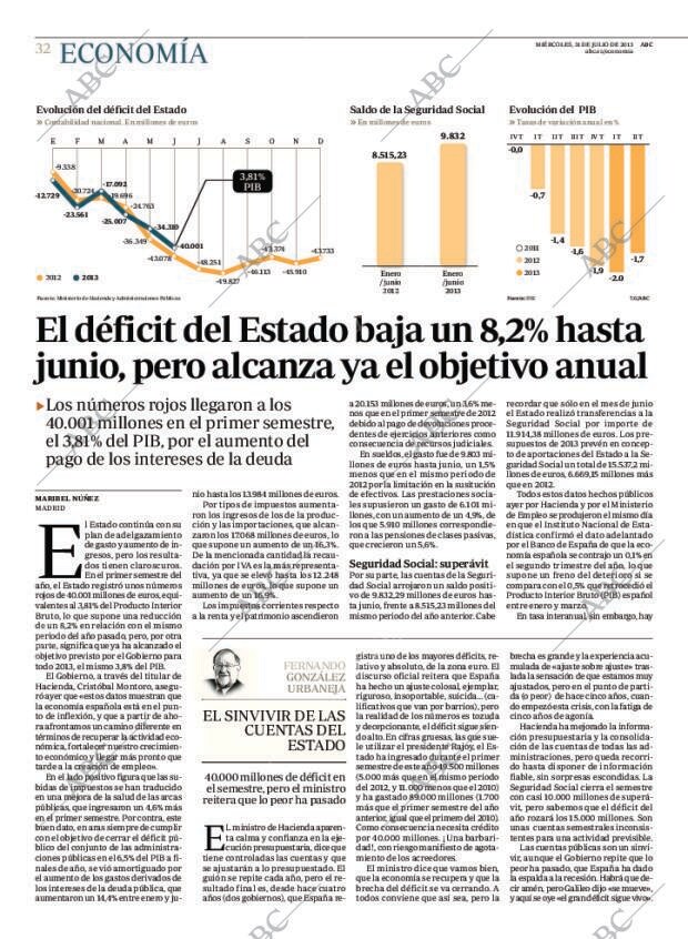 ABC MADRID 31-07-2013 página 32