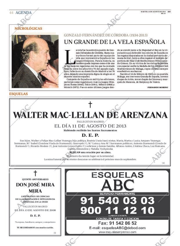 ABC MADRID 13-08-2013 página 44
