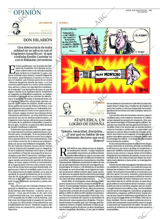 ABC MADRID 15-08-2013 página 12