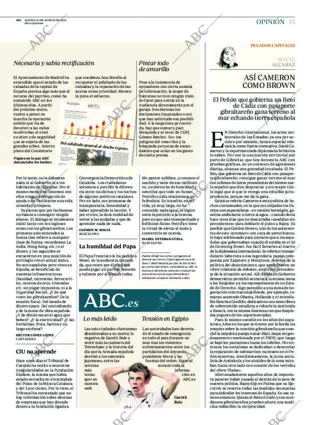 ABC MADRID 15-08-2013 página 15
