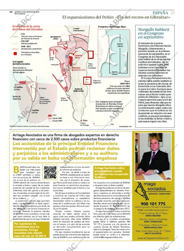 ABC MADRID 15-08-2013 página 23