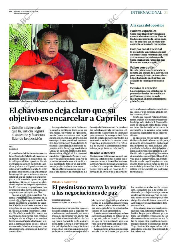 ABC MADRID 15-08-2013 página 31