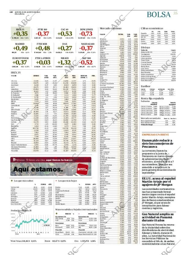 ABC MADRID 15-08-2013 página 35