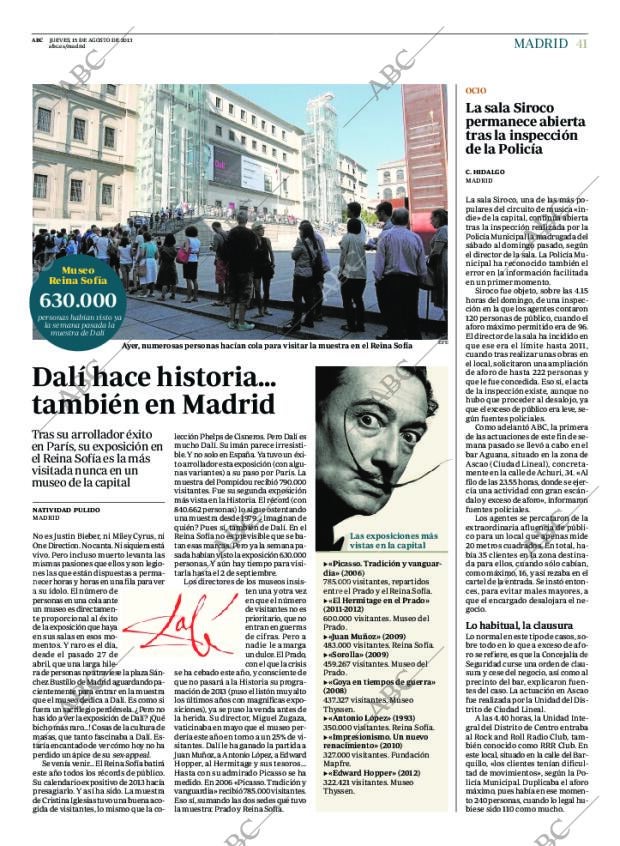 ABC MADRID 15-08-2013 página 41