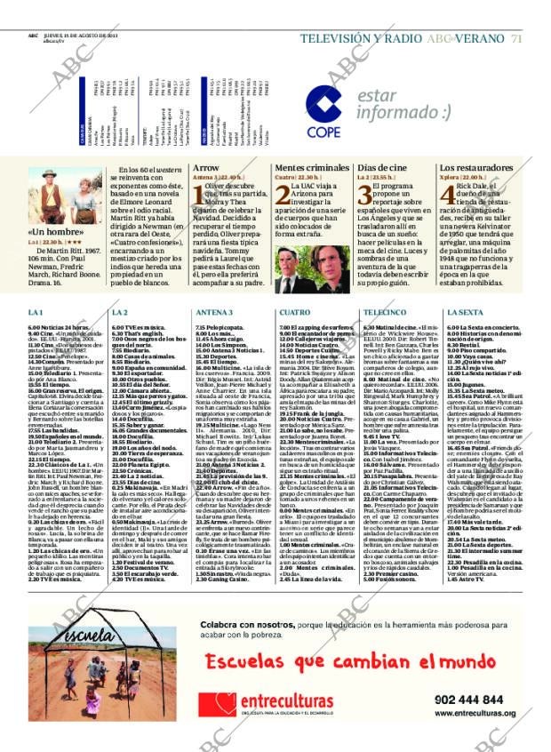 ABC MADRID 15-08-2013 página 71