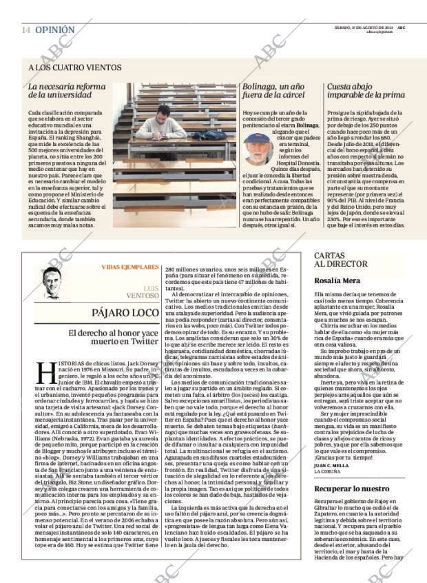ABC MADRID 17-08-2013 página 14