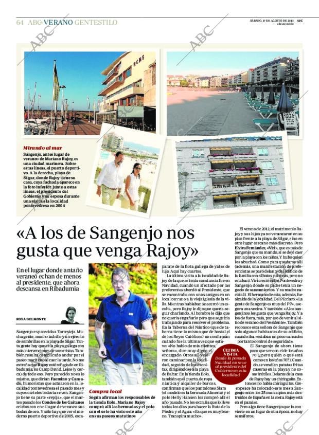 ABC MADRID 17-08-2013 página 64