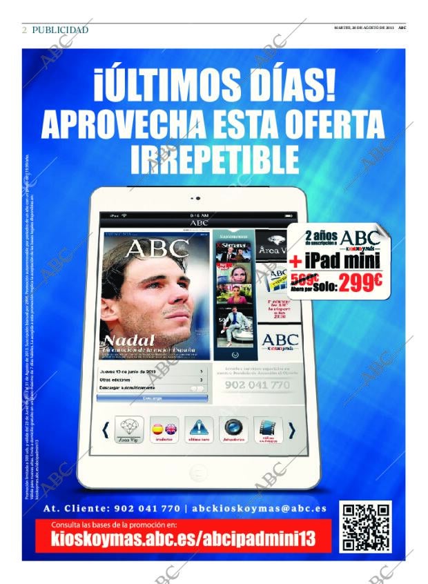 ABC MADRID 20-08-2013 página 2