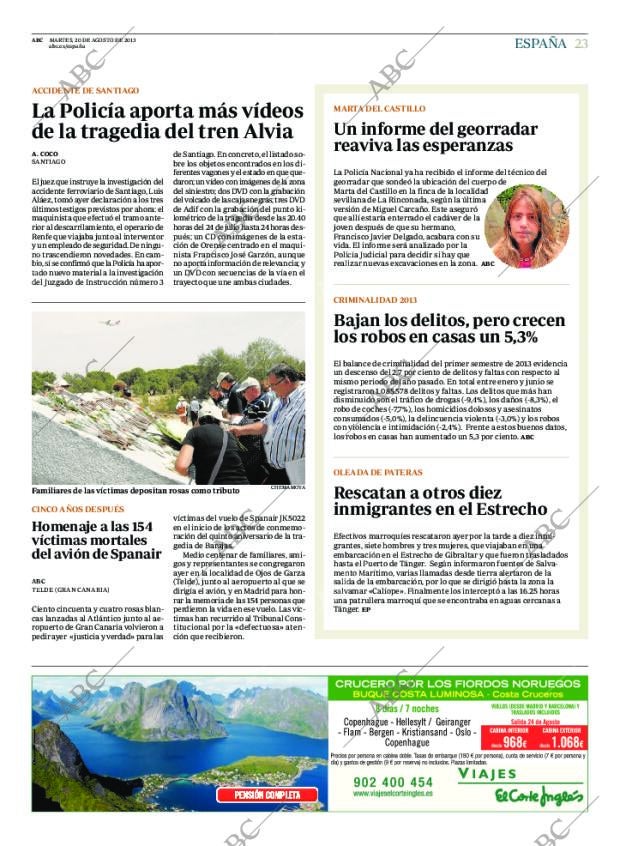 ABC MADRID 20-08-2013 página 23