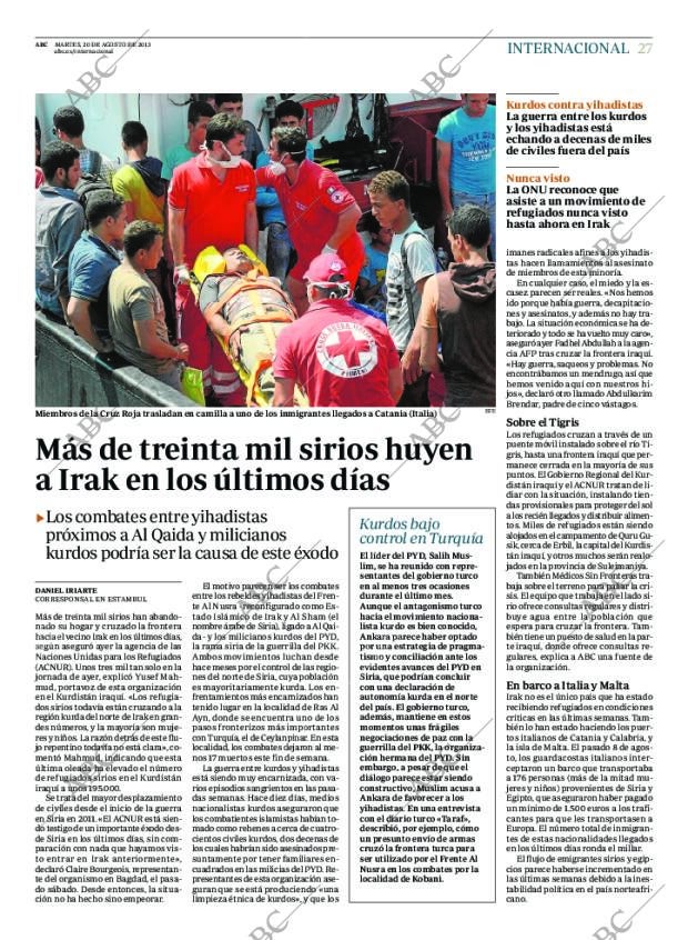 ABC MADRID 20-08-2013 página 27