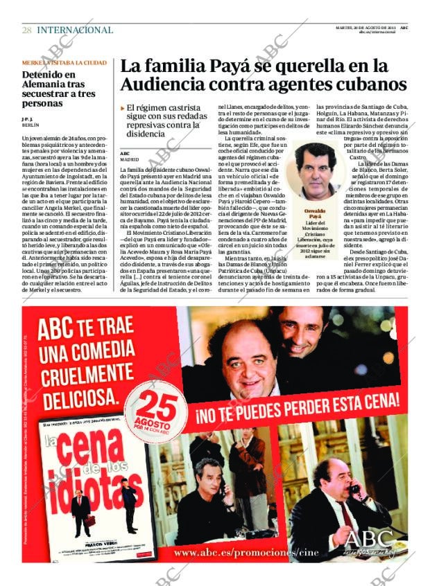 ABC MADRID 20-08-2013 página 28