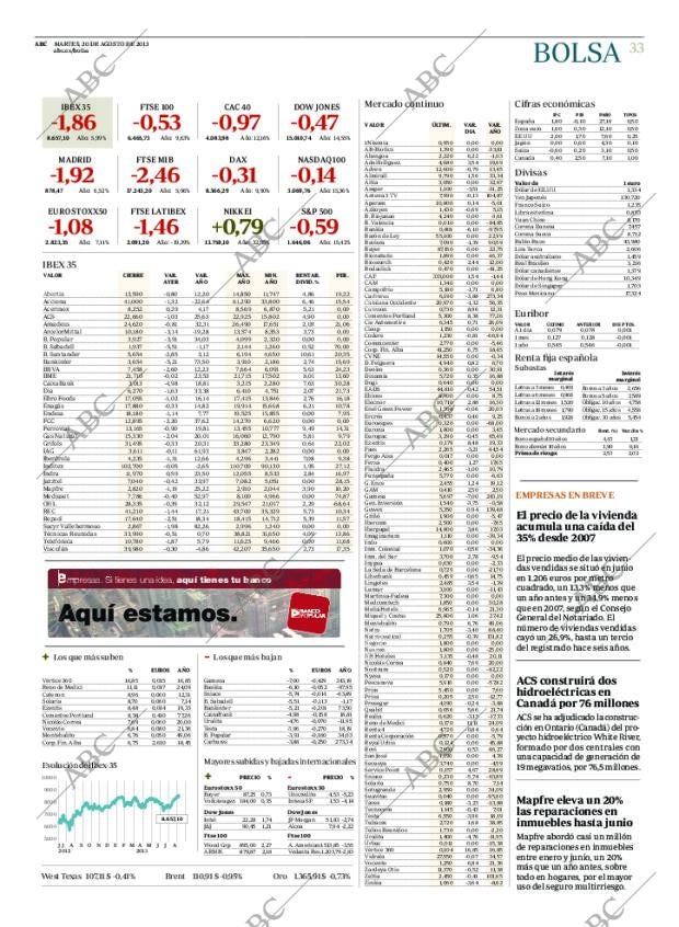 ABC MADRID 20-08-2013 página 33
