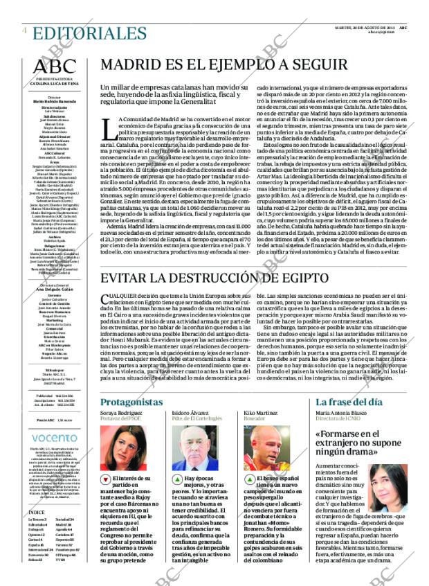 ABC MADRID 20-08-2013 página 4