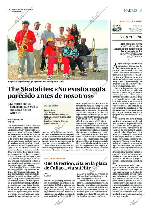 ABC MADRID 20-08-2013 página 43