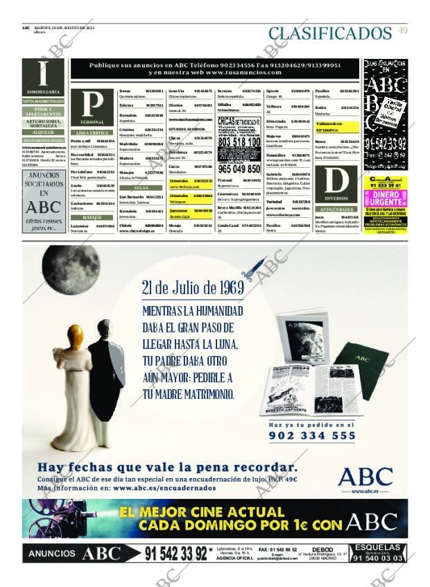 ABC MADRID 20-08-2013 página 49