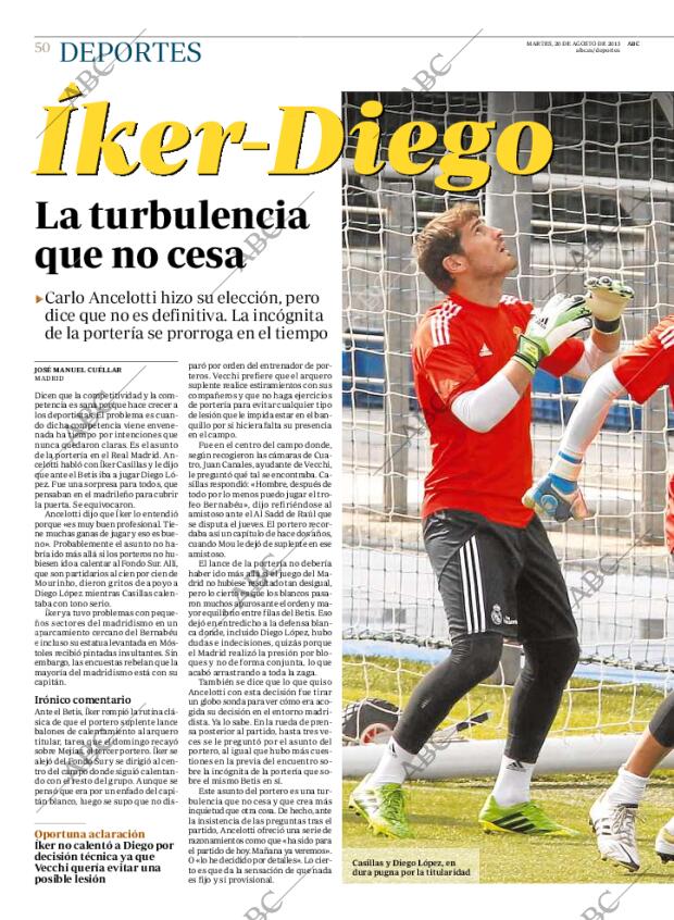 ABC MADRID 20-08-2013 página 50