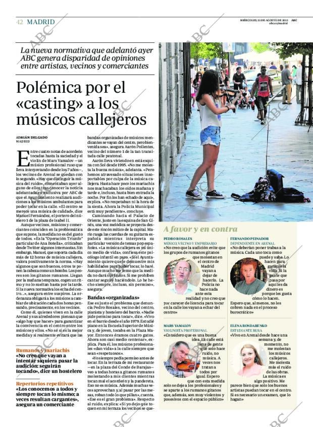 ABC MADRID 21-08-2013 página 42