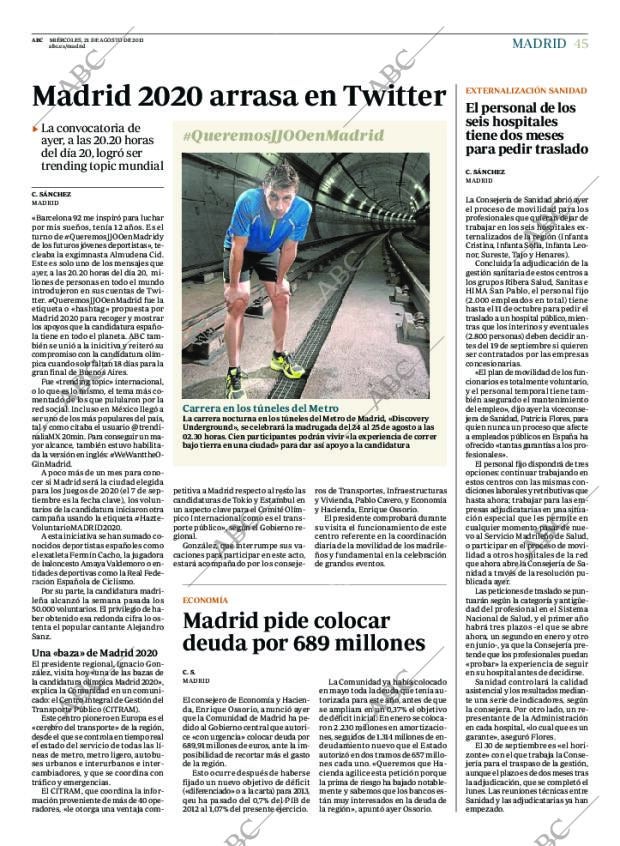 ABC MADRID 21-08-2013 página 45