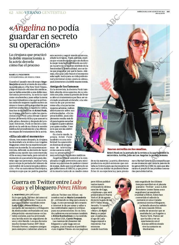 ABC MADRID 21-08-2013 página 62