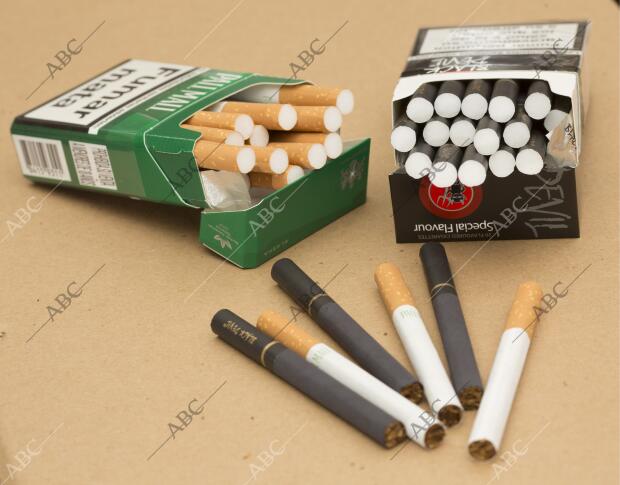 Cigarrilos Mentolados de chocolate y de Vainilla