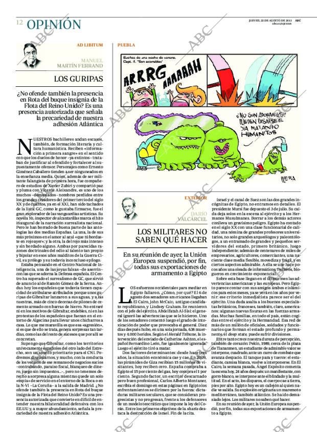 ABC MADRID 22-08-2013 página 12