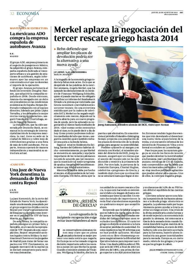 ABC MADRID 22-08-2013 página 32