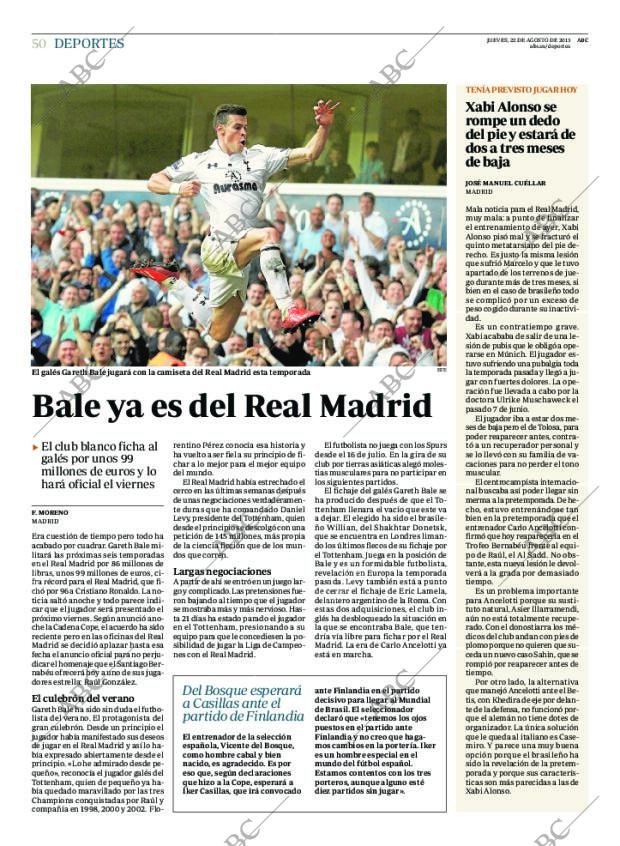ABC MADRID 22-08-2013 página 50
