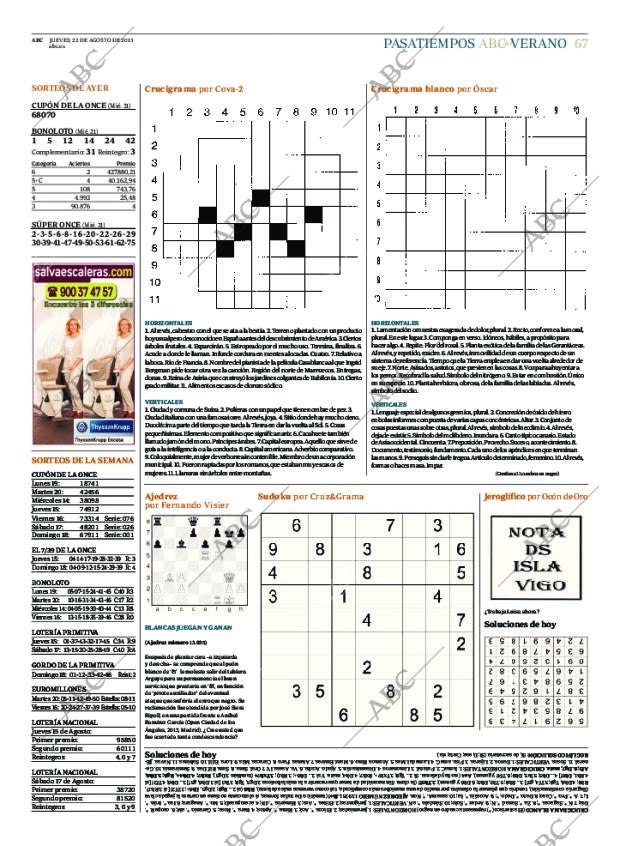 ABC MADRID 22-08-2013 página 67