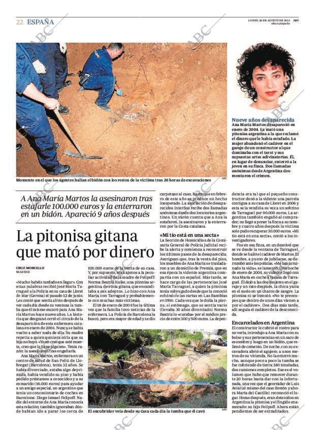ABC MADRID 26-08-2013 página 22
