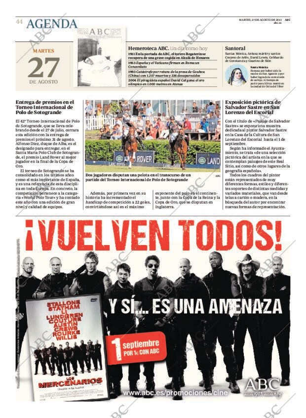 ABC MADRID 27-08-2013 página 44