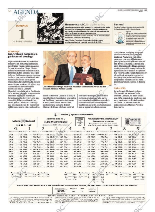 ABC MADRID 01-09-2013 página 54