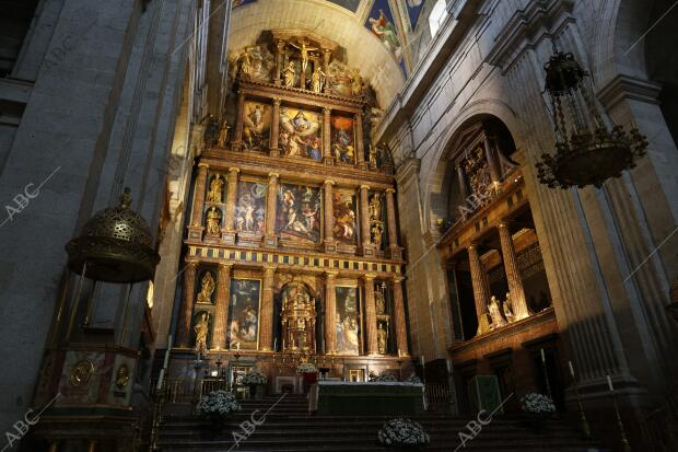 El Escorial (Madrid), 05/09/2013. Monasterio de el Escorial