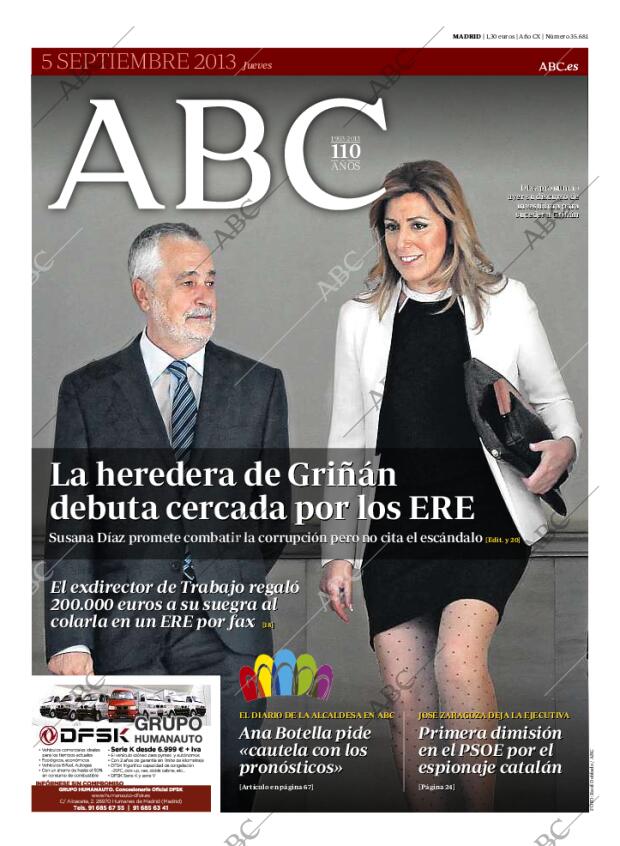 ABC MADRID 05-09-2013 página 1